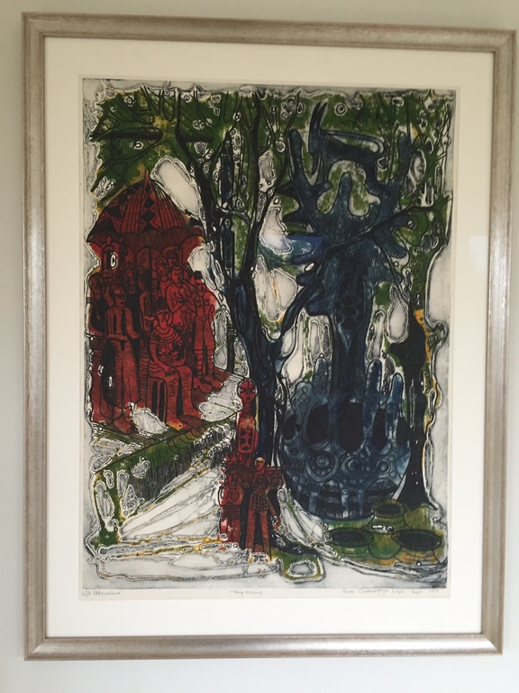 deep etching Uduowena  kopen? Bied vanaf 2000!