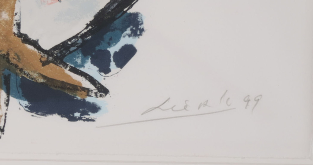John Lie a Fo: Litho, Convention - Ingelijst (Groot) kopen? Bied vanaf 35!
