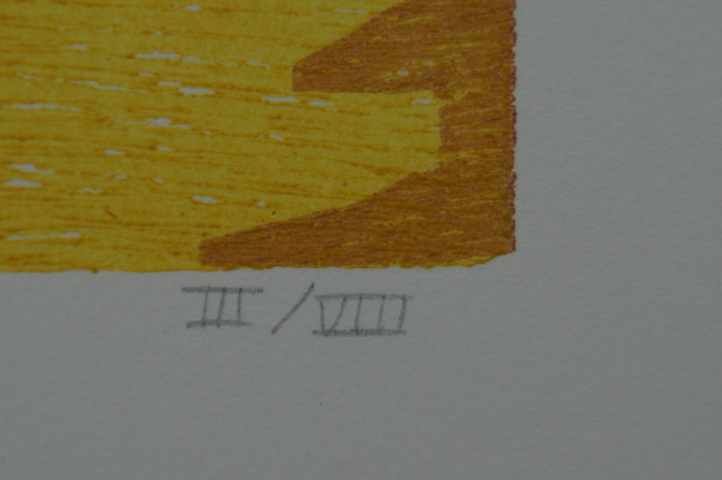 Angenelle Thijssen -  gesigneerde houtsnede -  kopen? Bied vanaf 1!