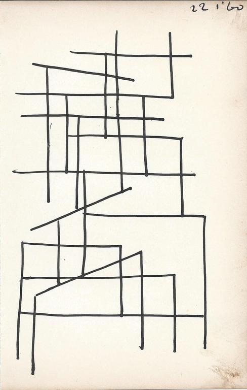 Siep van den Berg : originele compositie A (encre de chine) kopen? Bied vanaf 1!