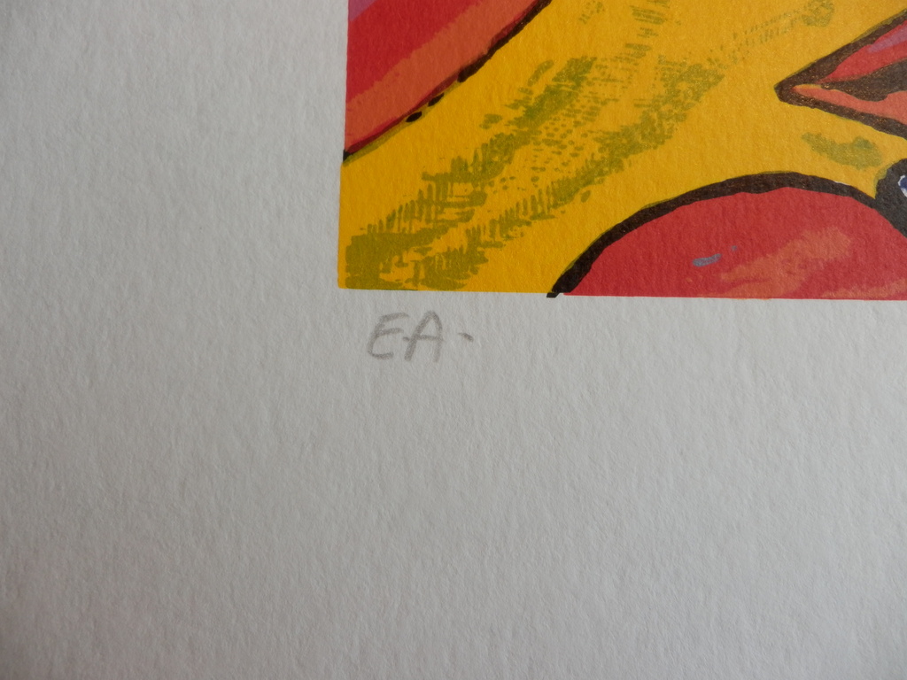 RIA VALK  Zeefdruk  MASK kopen? Bied vanaf 1!