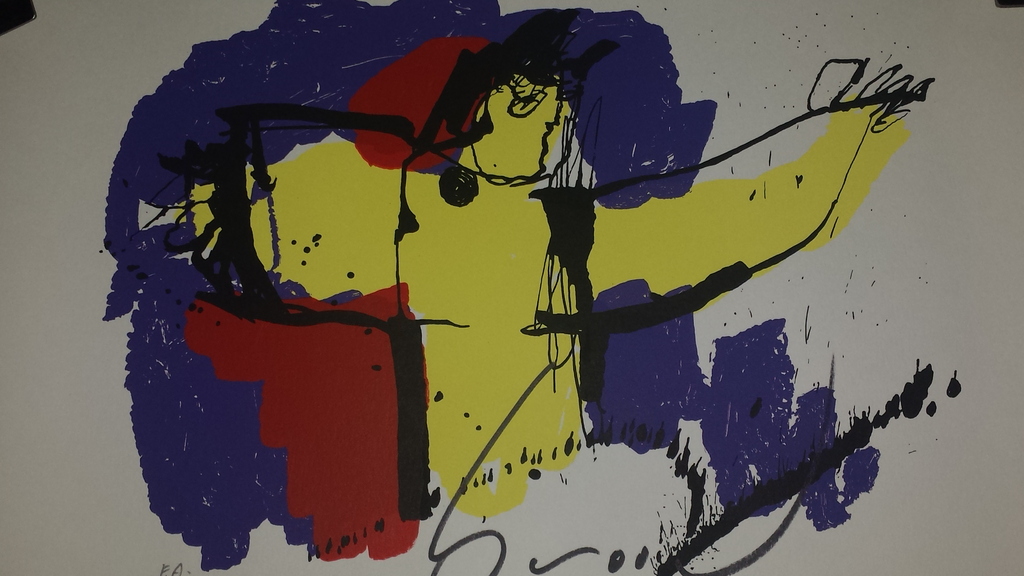 Herman Brood BRASIL GOD inclusief certificaat van echtheid EA exemplaar. UNIEK kopen? Bied vanaf 80!