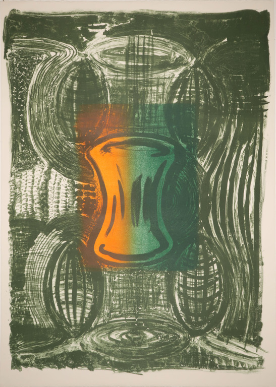 Klaas Hoek: Litho, Z.T. Groen (Groot) kopen? Bied vanaf 20!