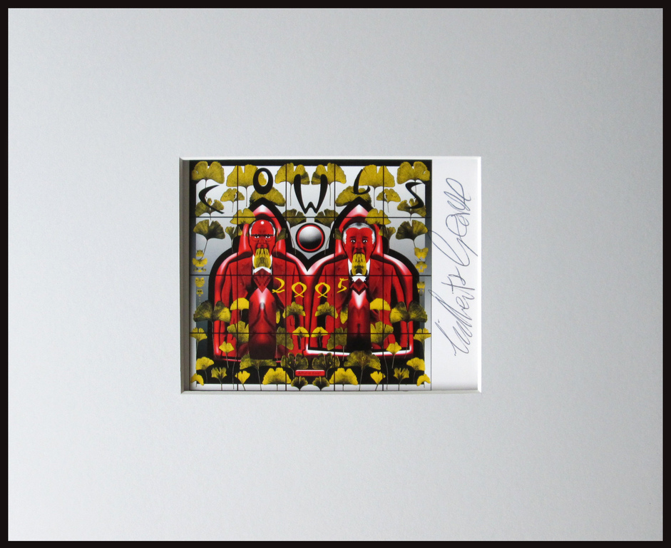 Gilbert & George - COWLS - 2005 artcard - handgesigneerd kopen? Bied vanaf 39!