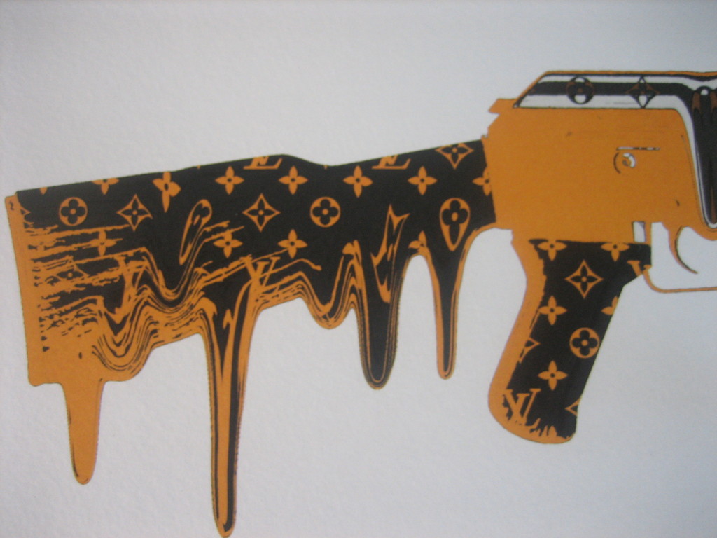 DEATH NYC Limited Edition Art print Graffiti Signed "AK Drip O" 2012 kopen? Bied vanaf 1!