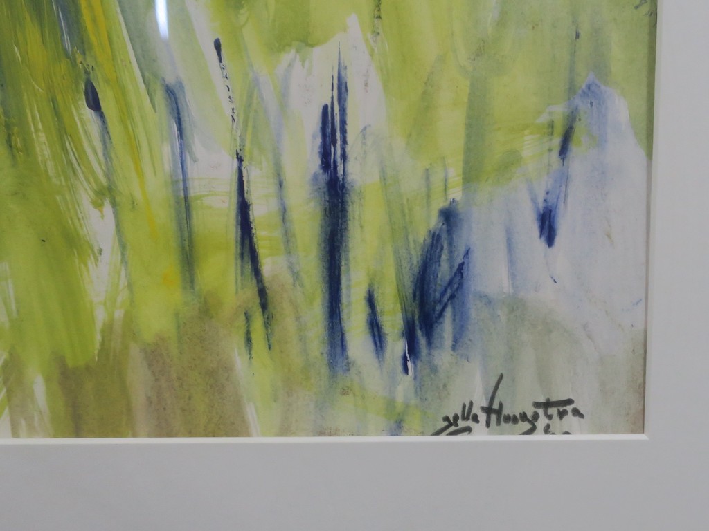 Jelle Hoogstra: Gouache, Veldbloemen - Ingelijst (groot) kopen? Bied vanaf 150!