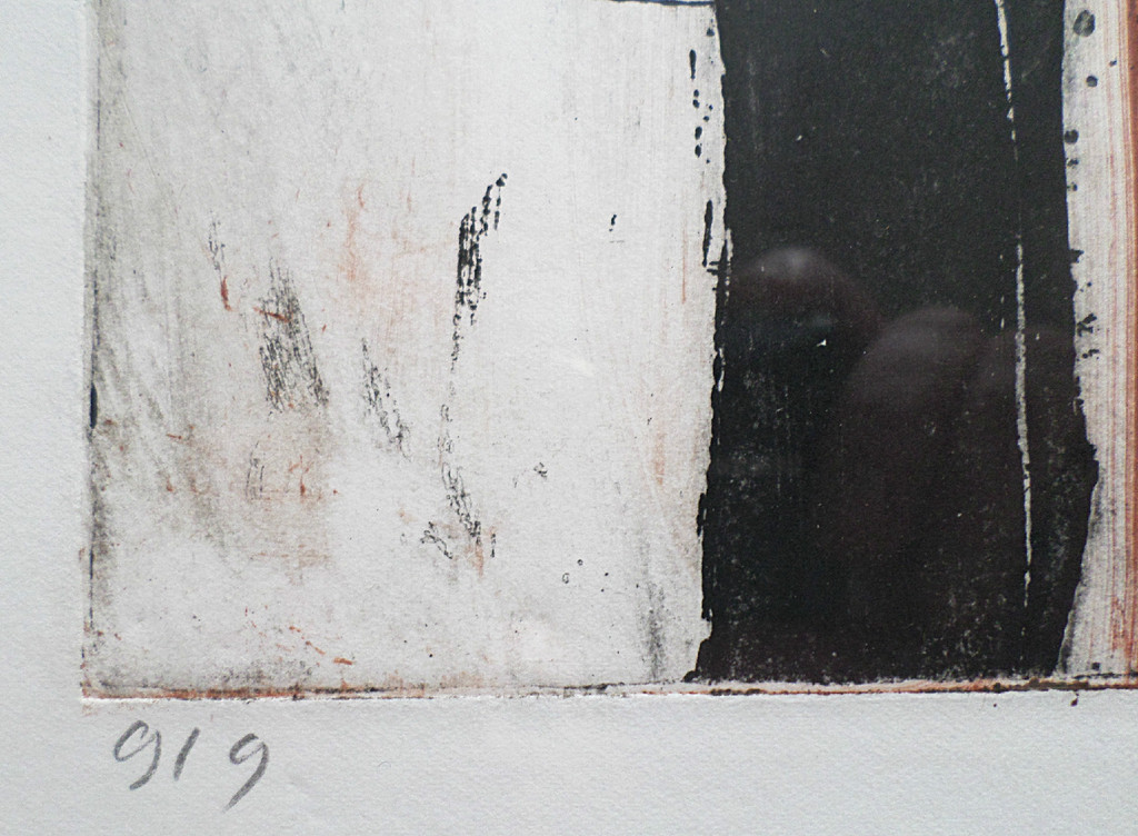 Cees Kortlang - Abstract, ets (mooi ingelijst) kopen? Bied vanaf 75!