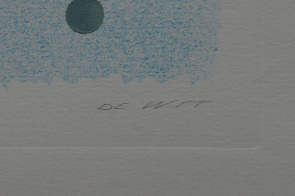 Sjaak de Wit - gesigneerde zeefdruk  - 1996 kopen? Bied vanaf 10!