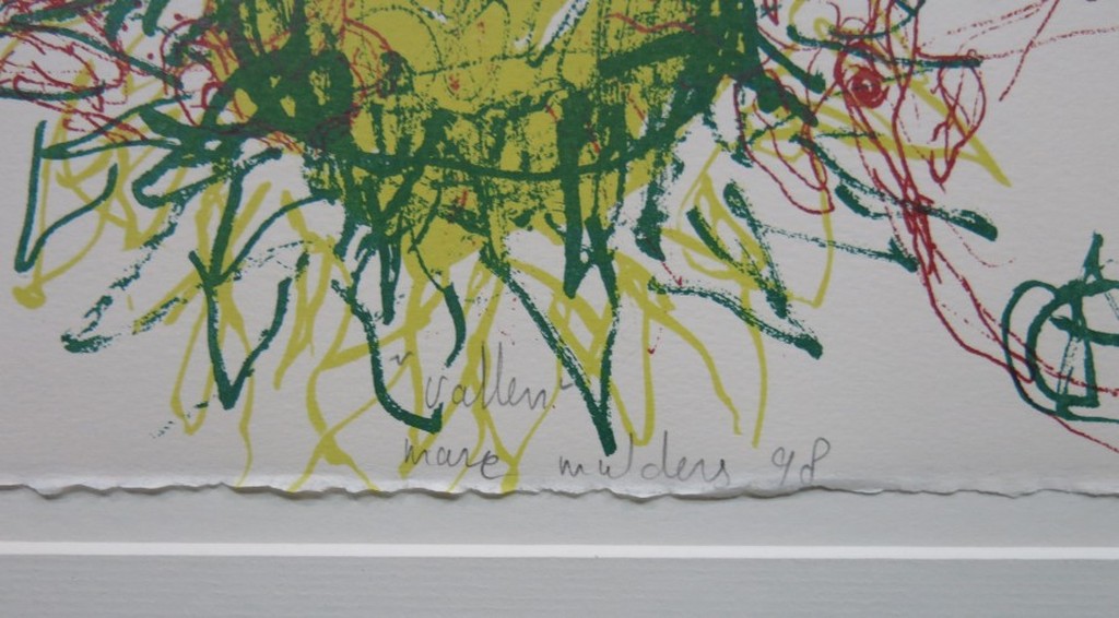 Marc Mulders: Zeefdruk en Collage, Vallen kopen? Bied vanaf 1!