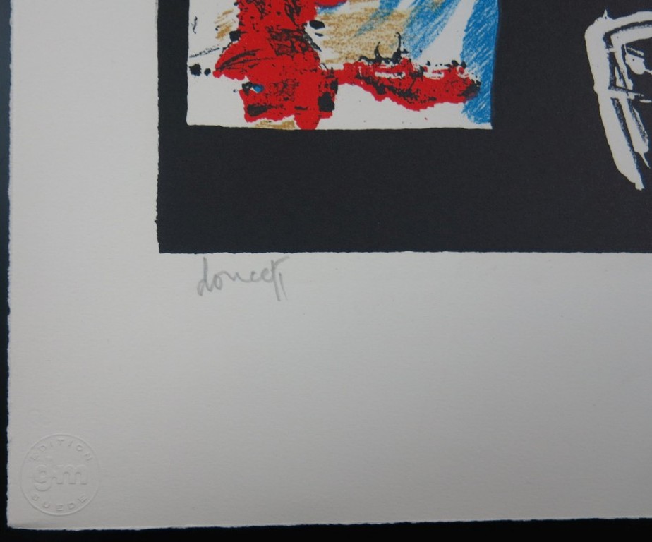 Jacques Doucet: Litho, Lumiere Noire kopen? Bied vanaf 80!