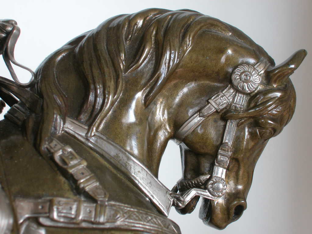 Willem van Oranje.bronzen beeld. gesigneerd en gietersmerk Susse freres,19e eeuw kopen? Bied vanaf 1850!