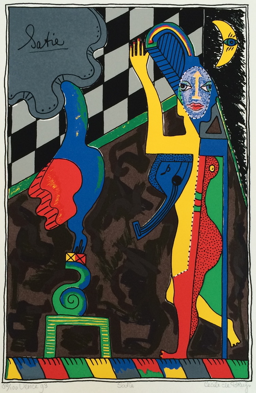 Cecile de Bruijn, zeefdruk, titel  kopen? Bied vanaf 10!