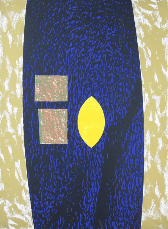 Jelis van Dolderen: Zeefdruk, Zonder titel kopen? Bied vanaf 20!