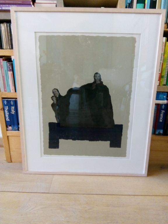 Sigurdur Gudmundsson - modern werk uit 1986. kopen? Bied vanaf 120!