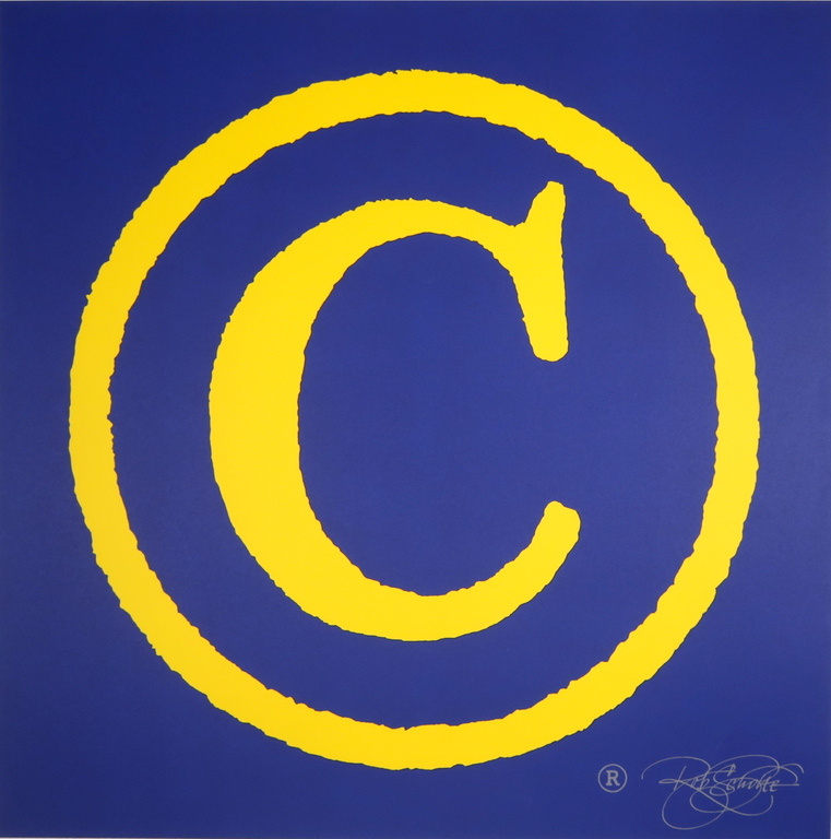 Rob Scholte: Zeefdruk, Copyright verkocht voor € 125!