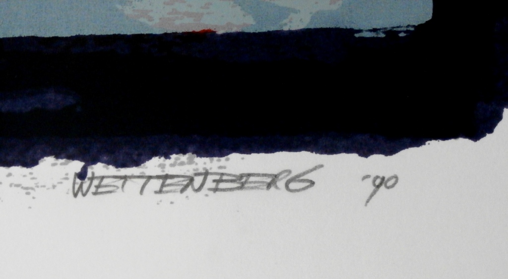 Siebrand Weitenberg - zeefdruk - 1990 kopen? Bied vanaf 45!