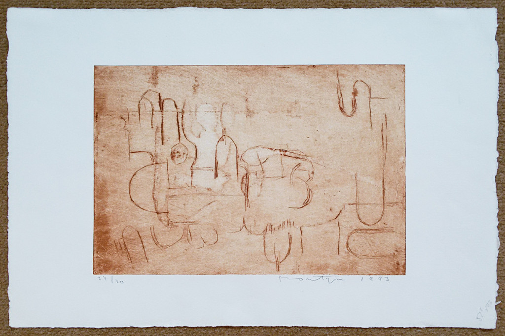 Jan Montyn - Sukhas, aquatint ets kopen? Bied vanaf 95!