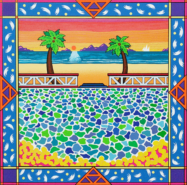 Susannah Macdonald - Susannah MacDonald - Tropical island, zeefdruk kopen? Bied vanaf 30!