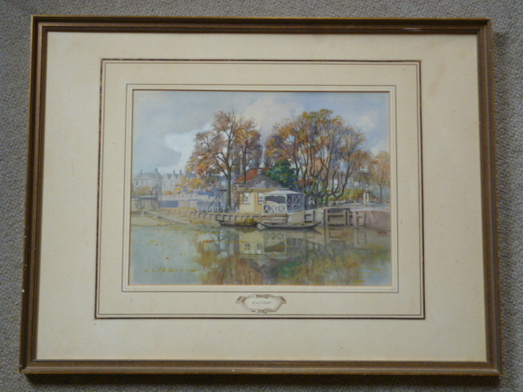 Gerrit Willem Knap - aquarel - Overtoom, Amsterdam kopen? Bied vanaf 225!