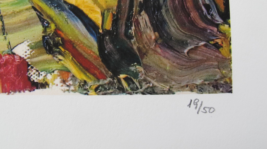 "Juli Om III" - kleurenlithografie, 50 ex. kopen? Bied vanaf 29!