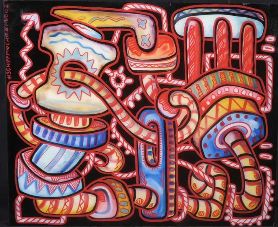 Henk Schiffmacher: Giclee op dibond, Z.T. (tattoo ontwerp) kopen? Bied vanaf 1!