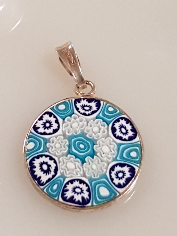 Murrina veneziana in zilver 925- model 4-Murano Italia-Venezia  zilver 925 kopen? Bied vanaf 10!