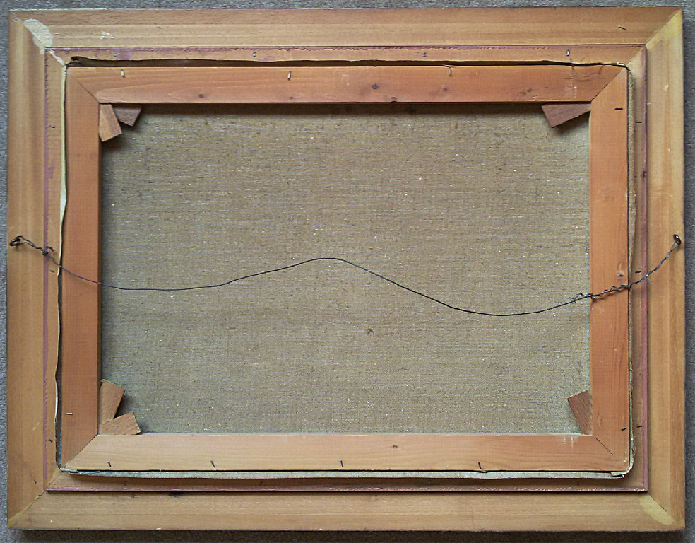 Jan Makkes - Boerderij in de winter, olieverf op doek (ingelijst) kopen? Bied vanaf 375!