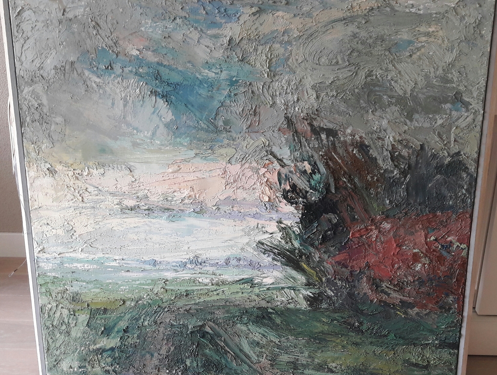 Richard van Dijk olieverf op linnen. Titel Herfst kopen? Bied vanaf 250!