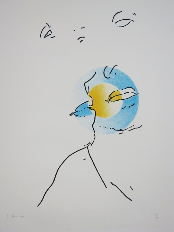 Jaap Hillenius: Litho, Zonder titel kopen? Bied vanaf 1!