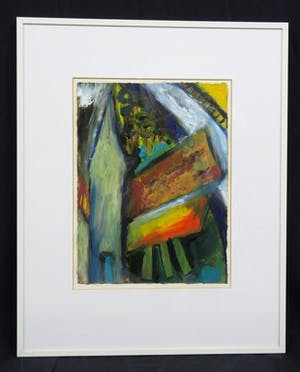 Marjolijn van den Assem - Marjolein van den Asssem: Acryl, Rückkerh - Ingelijst kopen? Bied vanaf 60!