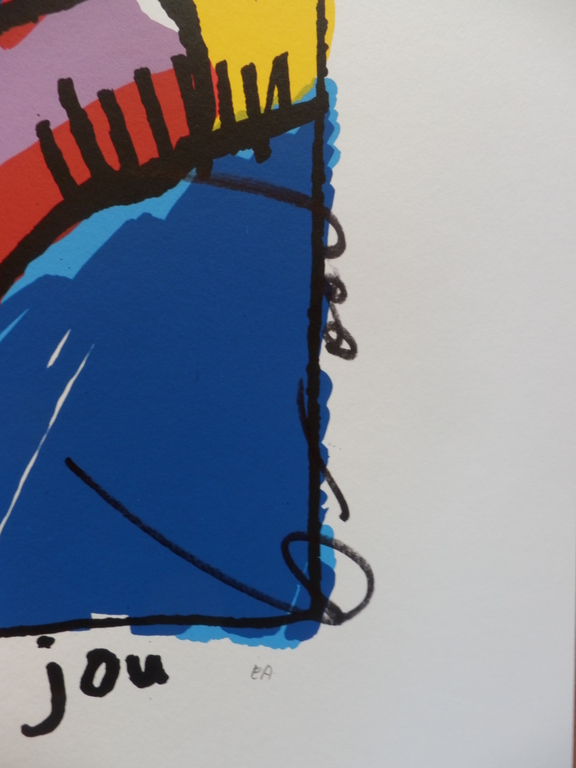 HERMAN BROOD  HANDGESIGNEERDE En Gelimiteerde ZEEFDRUK  K,OOK VAN JOU kopen? Bied vanaf 190!