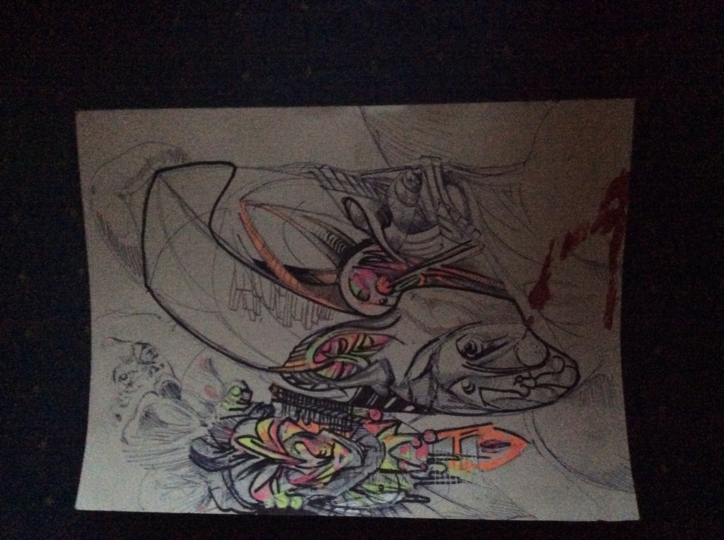 Rachid banali tekening verkocht voor € 50!