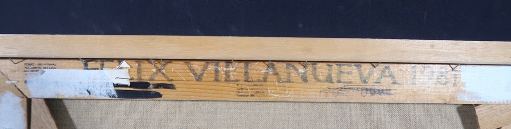 Felix Villanueva: Olieverf op doek, Z.T. - Ingelijst kopen? Bied vanaf 1!