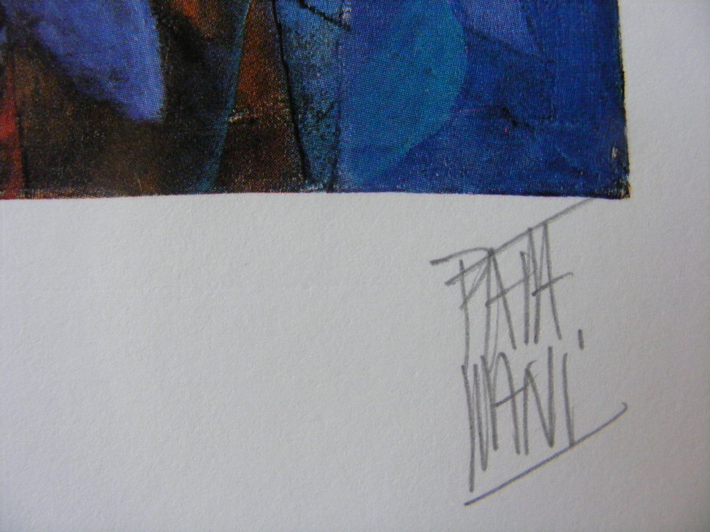 Reginald Pavamani, lithografie, handgesigneerd. kopen? Bied vanaf 25!