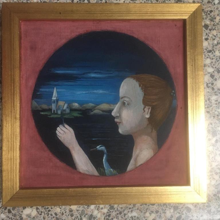 Onbekende Kunstenaar - Het meer van Bled - Naief Joegoslavisch - gesigneerd.1977 kopen? Bied vanaf 1!