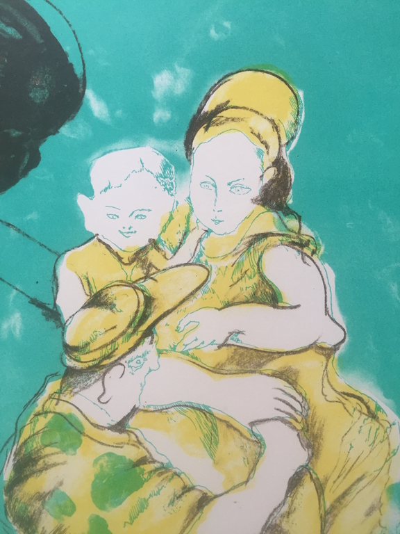 Lucebert, Kleurenlitho (kleine oplage: totaal 50 !) kopen? Bied vanaf 125!