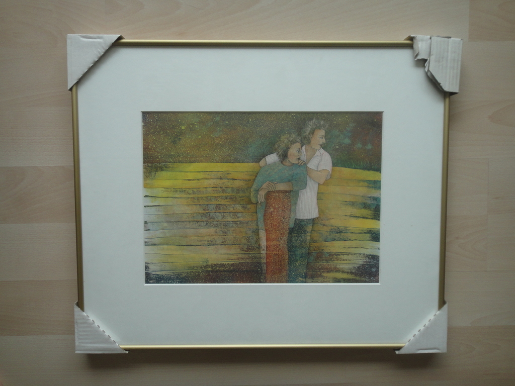 Emmy Vrijberghe de Coningh, ets, man/vrouw kopen? Bied vanaf 65!