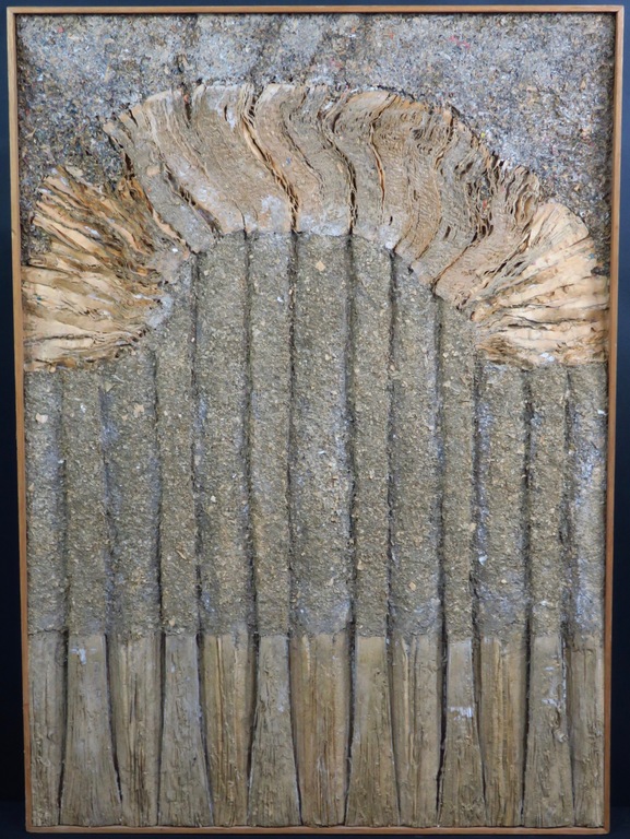 Nur Tarim: Gemengde techniek, Zonder titel -Ingelijst kopen? Bied vanaf 80!