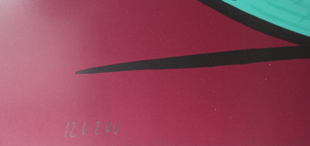 Valerio Adami: Kleurenlithografie, Hippocrates kopen? Bied vanaf 190!