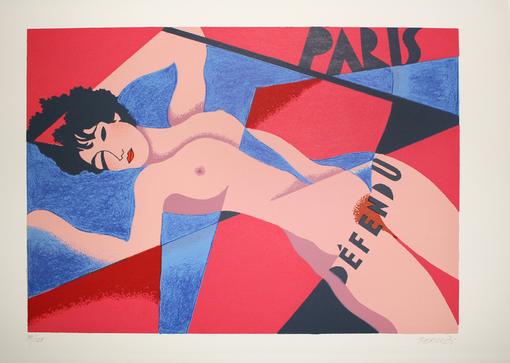 Osvaldo Peruzzi - Lithografie - Il Nudo kopen? Bied vanaf 40!