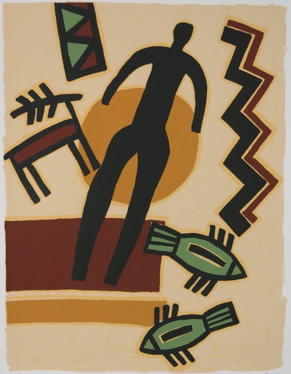 Ferenc Gogos: Zeefdruk, Zonder titel kopen? Bied vanaf 20!