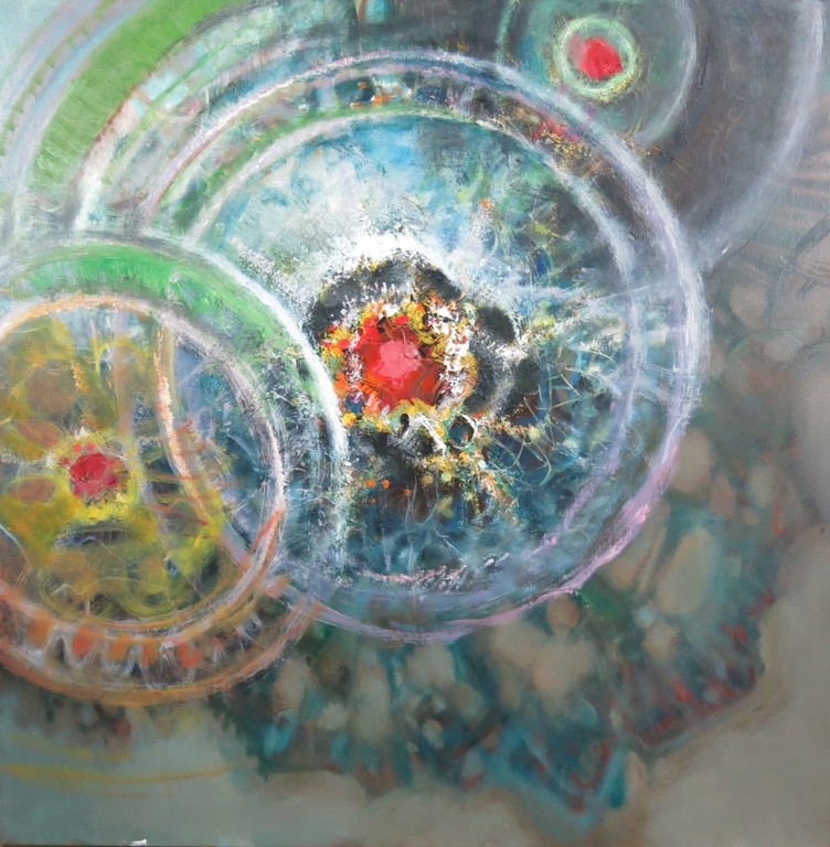 Lambertus de Jong: Olieverf op doek, Zonder titel  verkocht voor € 200!