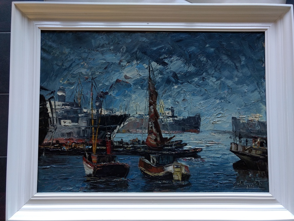 Ad Selhorst: Olieverfschilderij op doek. kopen? Bied vanaf 150!