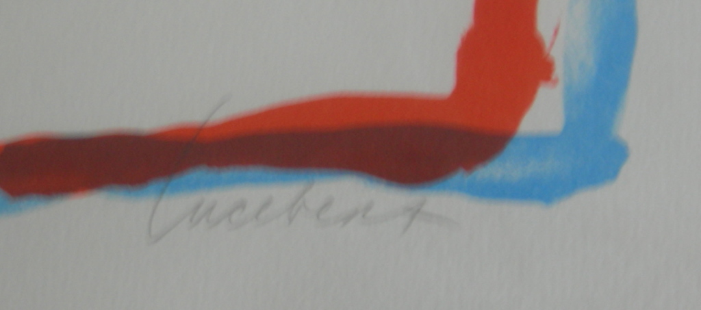 Lucebert, kleurenlitho kopen? Bied vanaf 100!