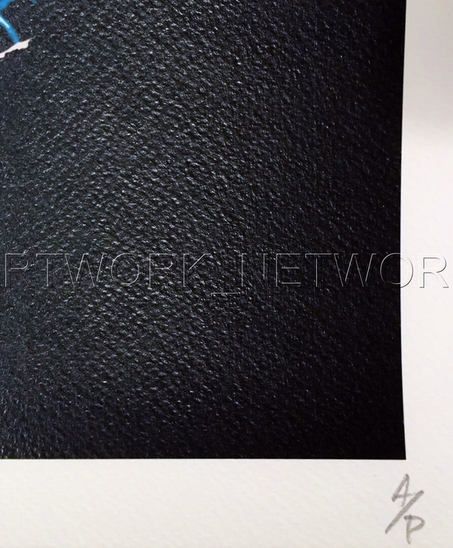 DEATH NYC - "Monroe Tatoo Blue"- n° A/P - Signed with COA (Edition Artist Proof) kopen? Bied vanaf 1!