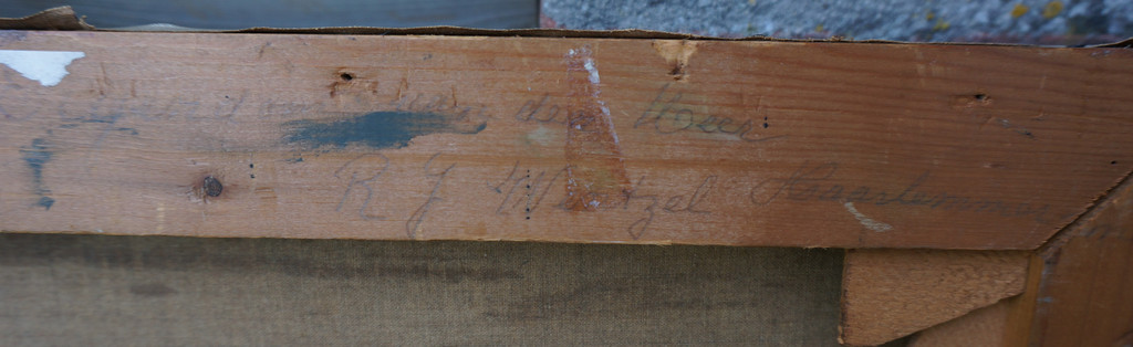 Van Regteren Altena(Amsterdamse Joffer) :olieverf,Stilleven met fles engladiolen kopen? Bied vanaf 235!