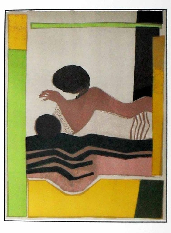 Andrè Minaux - Komposition - orginal Mourlot kleurlithografie uit 1968 kopen? Bied vanaf 1!