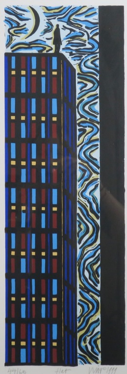 Hans Wap: Zeefdruk, Flat - Ingelijst kopen? Bied vanaf 35!