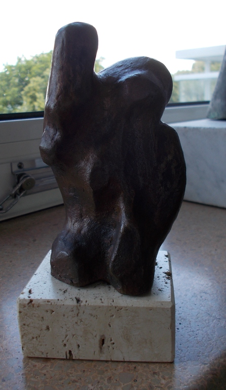 Bronzen Abstracte sculptuur,circa 1970. kopen? Bied vanaf 55!