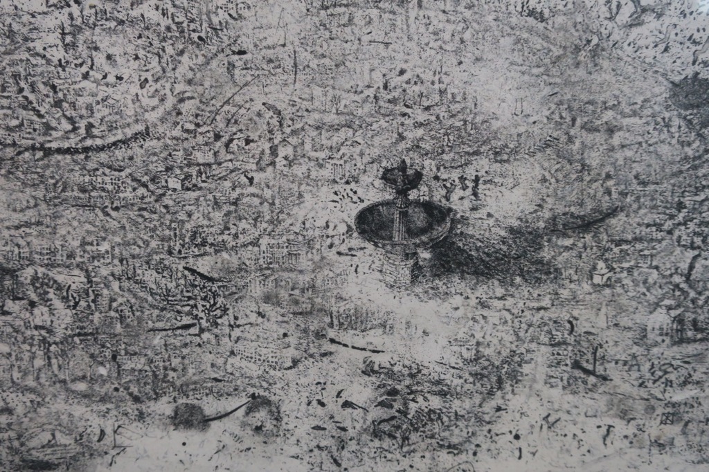 Onbekend gesigneerd: Ets, Intaglio Mecmo - Ingelijst (Zeer groot) kopen? Bied vanaf 50!